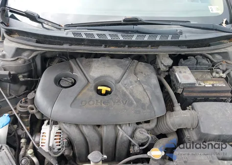 2013 Hyundai Elantra Limited from USA, damaged, VIN 5NPDH4AE1DH172526